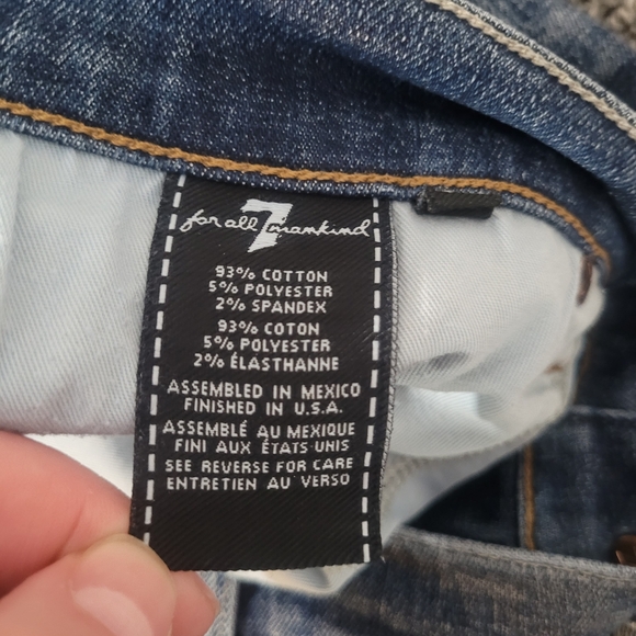 7 For All Mankind Men's Luxe Sport Adrien Jeans Size 36 - Picture 4 of 8